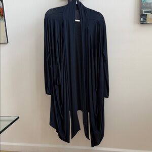 Never worn- Elegant Neptune Blue Marie Saint Pierre Tunic Top